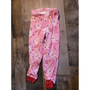 Gymboree Youth 4 Pink heart cat pj leggings